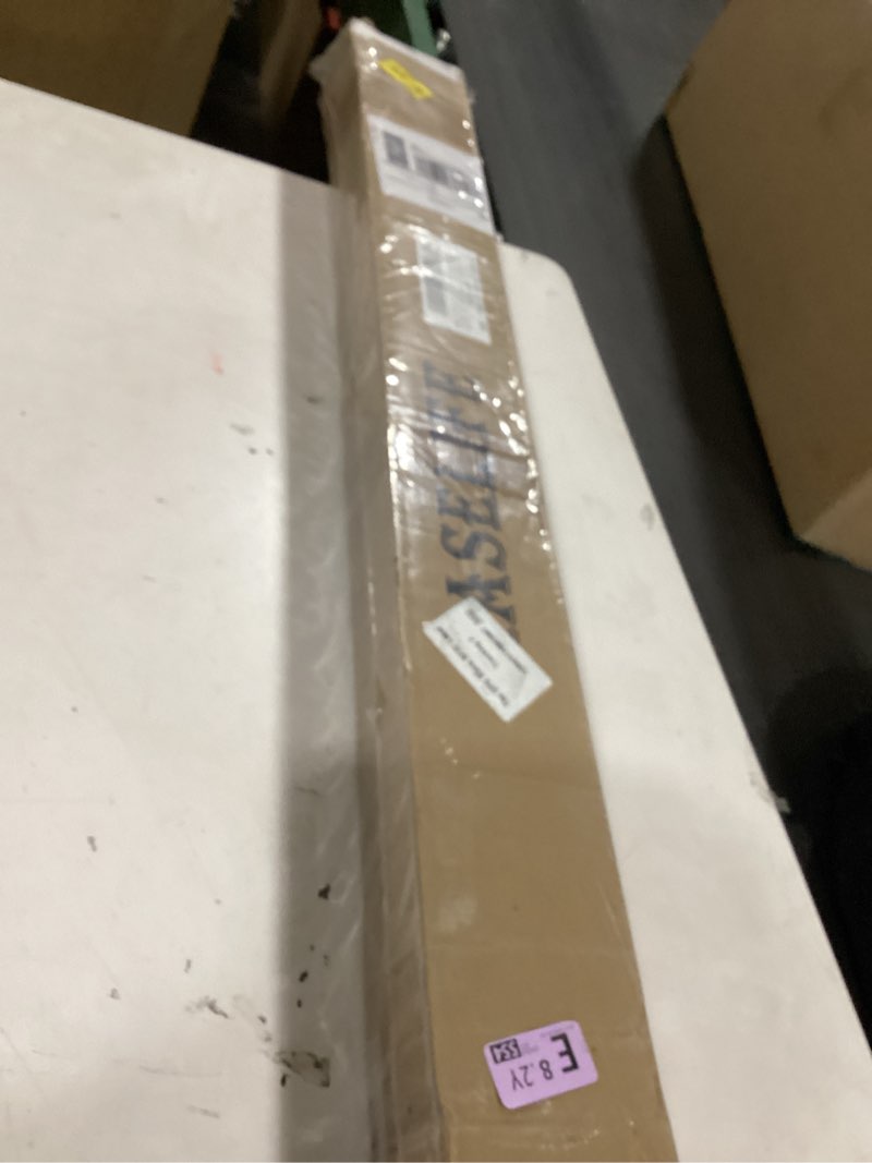 Condition photo showing As Is for EaseLife 6.6 FT Brushed Nickel Sliding Barn Door Hardware Track Kit,Basic J Pulley,Heavy Duty,Slide Smoothly Quietly,Easy Install (6.6FT Track Kit for 36"~40" Wide Single Door) 6.6 Feet Single Door Kit