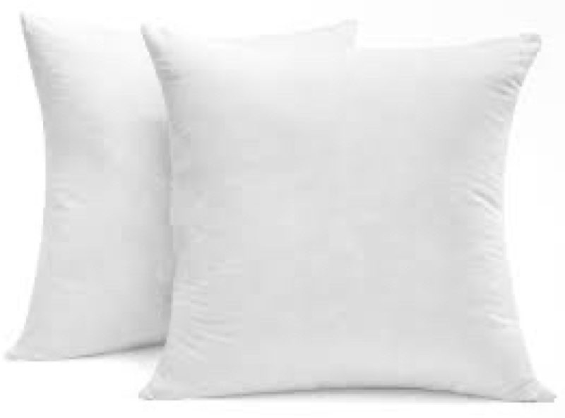 SNUG&COZY Luxury Goose Down Feather Pillow Inserts - 24x24IN, Double Layered Down-Proof Design, Ultr