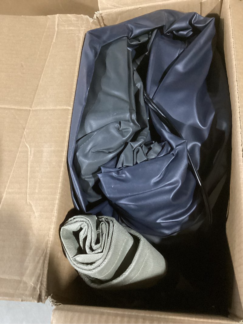 Condition photo showing As Is for Intex Air Mattress, 64123ED Dura-Beam Plus Pillow Rest Fiber-Tech – Queen Size – Built-in Electric Pump – 16.5in Bed Height – 600lb Weight Capacity