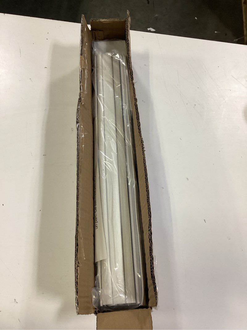 Condition photo showing New/Like New for no drill cordless roman shades for windows, 21\" w × 60\" h - light filtering - linen - beige light filtering - linen - beige 21\" w × 64\" h