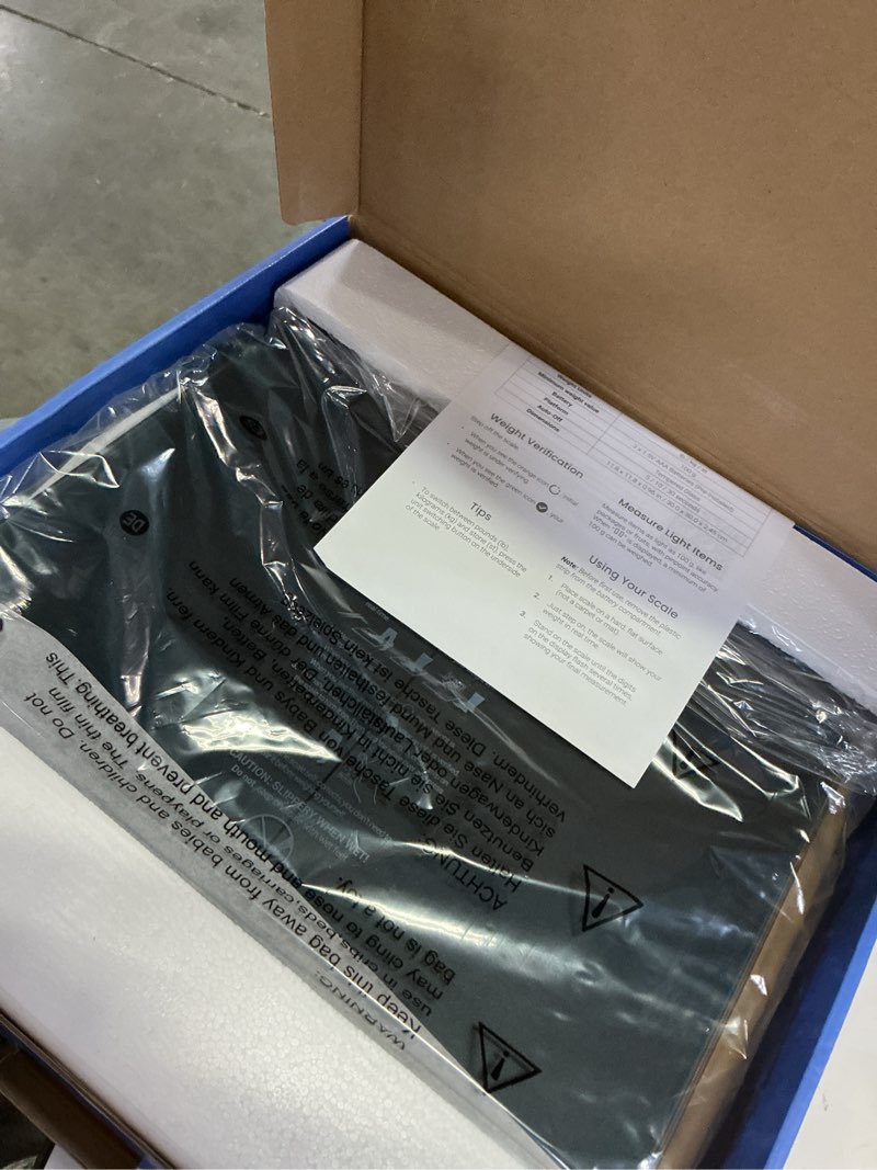 Condition photo showing Good Condition for etekcity scale for body weight, digital bathroom scales for people, most accurate to 0.05lb, bright led display & large clear numbers, upgraded quality for the elderly safe home use, 400 lbs grey-blue