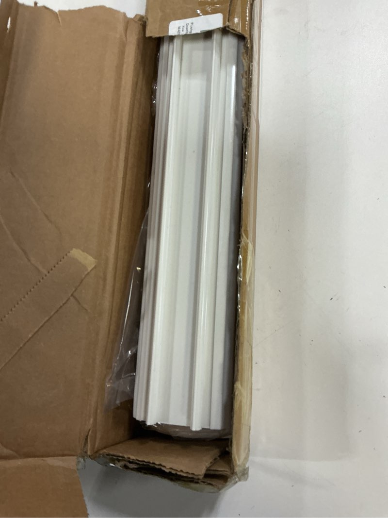 Condition photo showing Good Condition for 2 Pcs 36" Double Bubble Kerf Door Sweep 1-3/4" Wide Vinyl Weatherstrip Seal for Exterior Doors, Energy Efficient Draft Stopper, Easy Slide in Installation, Blocks Dust/insects/noise (White) Double Bubble Kerf White 2