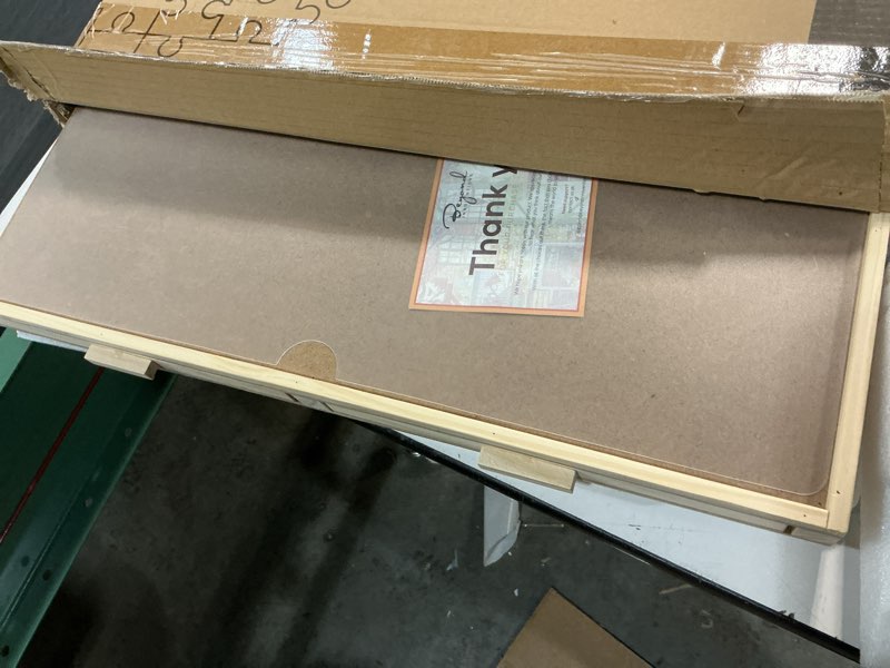 Condition photo showing Good Condition for 1000 Piece Rotating Puzzle Board with Drawers and Cover - 4 Drawers, Wooden Jigsaw Puzzle Table | 30” X 22”| Jigsaw Puzzle Board - Portable Puzzle Tables for Adults and Kids by Beyond Innoventions