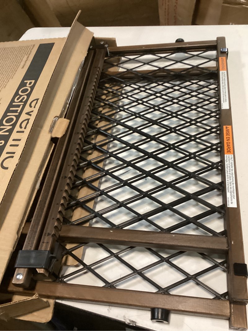 Condition photo showing Good Condition for Evenflo Position & Lock Baby Gate, Pressure-Mounted, Farmhouse Collection