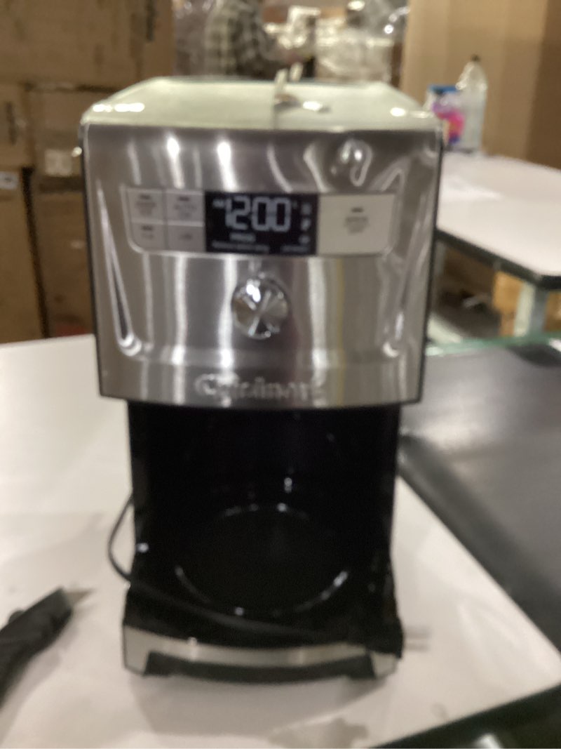 Condition photo showing As Is for Cuisinart® PerfecTemp® 14-Cup Programmable Coffee Maker, Gray