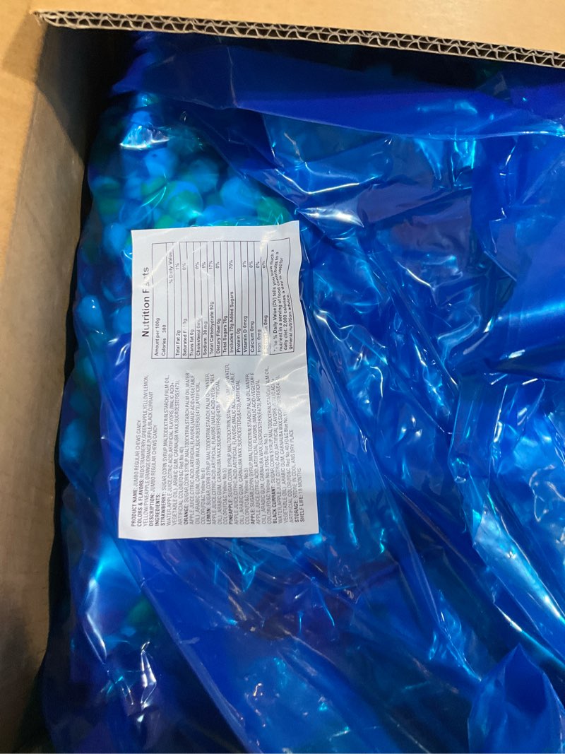 Condition photo showing Good Condition for 10kg bag of freeze dried candy