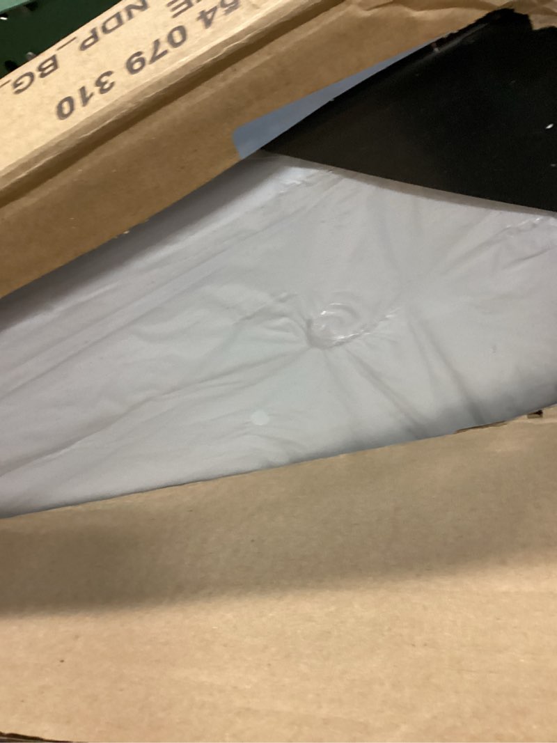 Condition photo showing Good Condition for Flash Furniture Elon 2.85' Square Plastic Folding Event Table for Indoor/Outdoor Events, Portable Banquet Table with Locking Legs, White