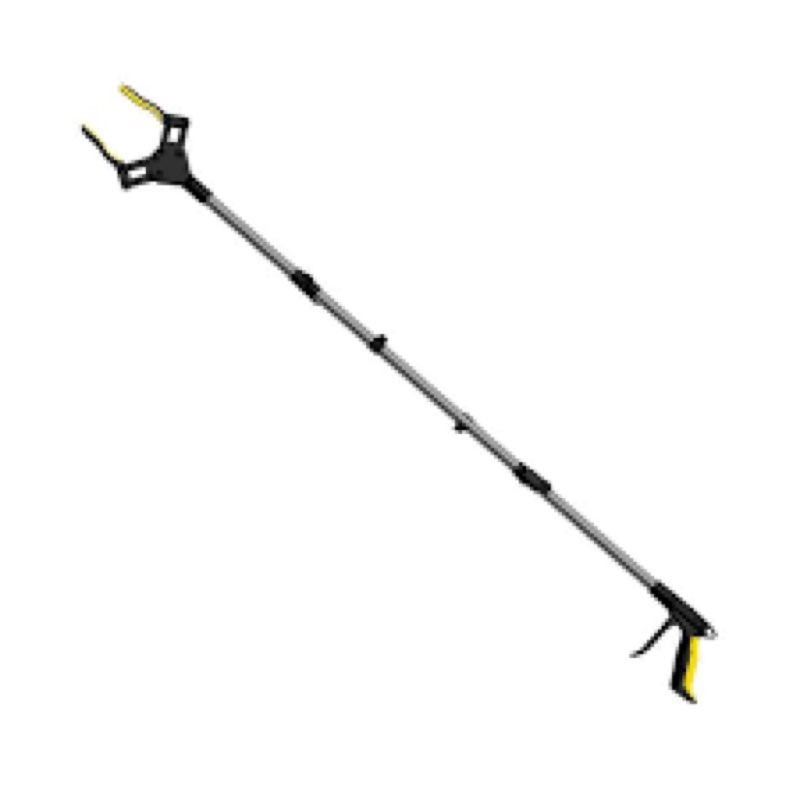 Extra Long Grabber Reacher Tool, 60" Aluminum Foldable Reacher Grabber, Dual Magnetic Tip Pickup Gra