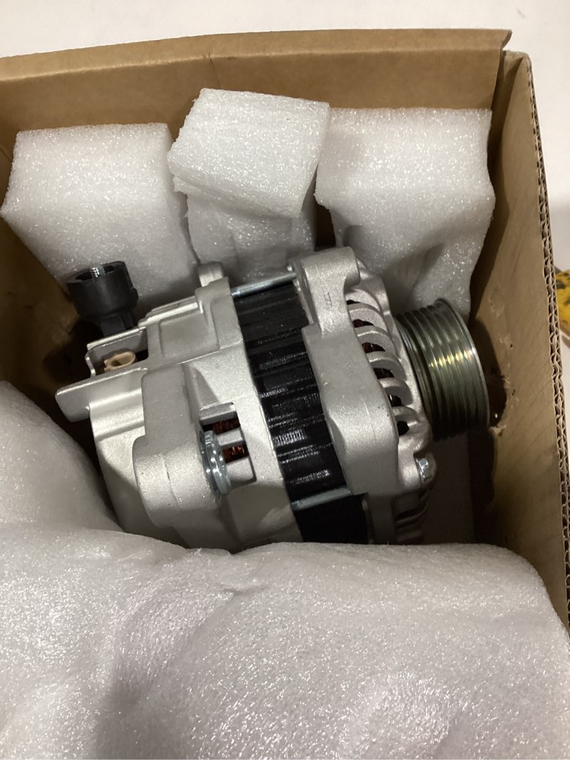Condition photo showing Good Condition for dasbecan 11537n alternator compatible with honda civic 2012-2015 1.8l hr-v 2016-2018 acura ilx 2013-2015 2.0l 95amp 12v replaces# 31100-r1a-a01 a005tj0191