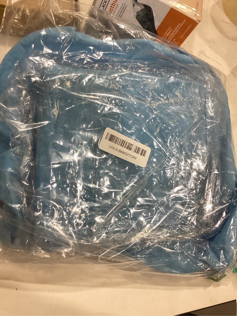 Condition photo showing Good Condition for 2X Inflatable Outdoor Sun Bath Beach Mat Pillows Flocking Beach Chairs with Backrest Inflatable Lounger for Portable Travel Camping Skyblue