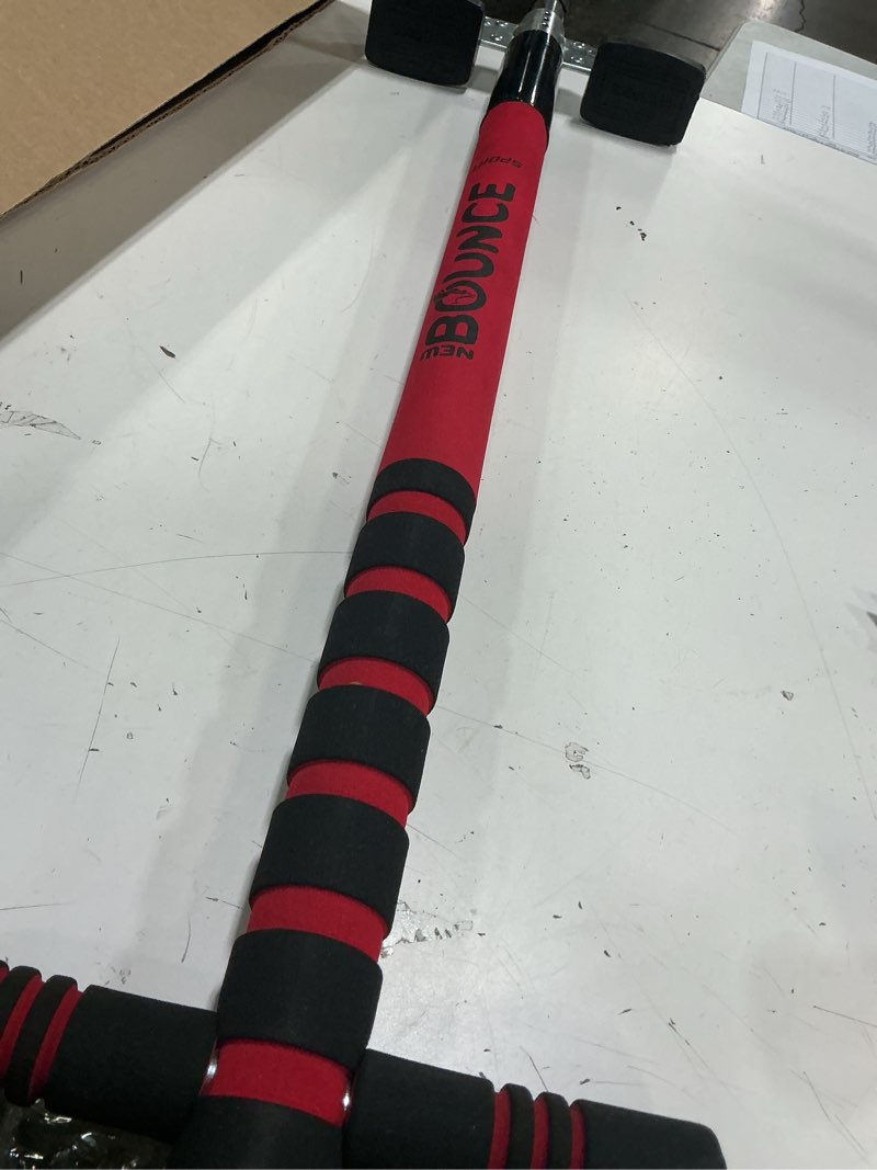 Condition photo showing Good Condition for new bounce pogo stick easy grip sport edition, ages 5-9 - 40 to 80 lbs - black and red