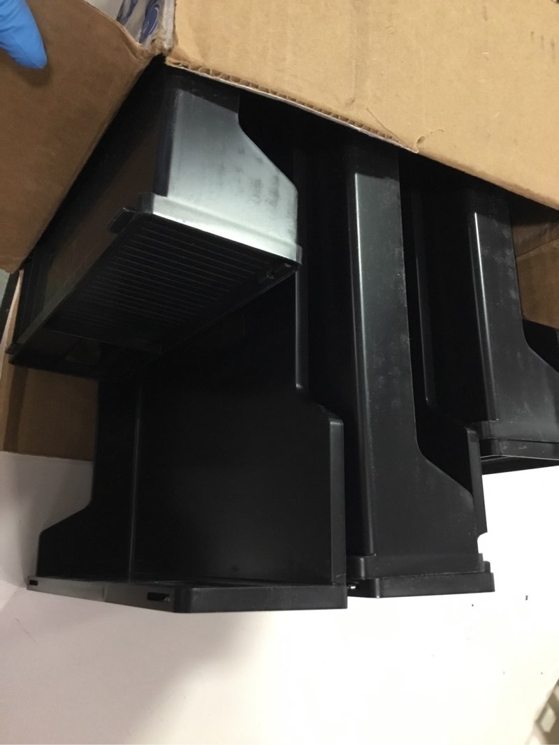Condition photo showing Good Condition for Tomorotec Stackable Letter Tray Set  Black  6 Count