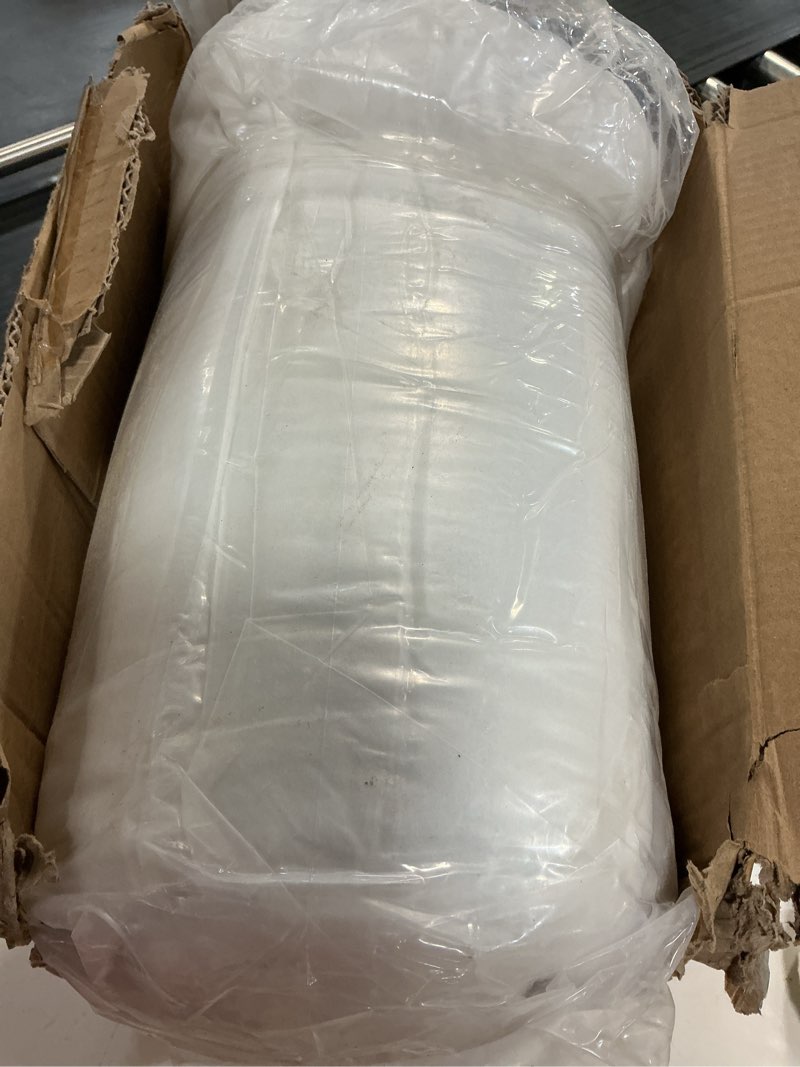 Condition photo showing Good Condition for milcabe memory foam mattress topper king for pressure relief, strong-support & ultra-thick mattress pad, breathable soft mattress protector, noiseless bed cover vinyl free,8-21"" deep pocket, white white king