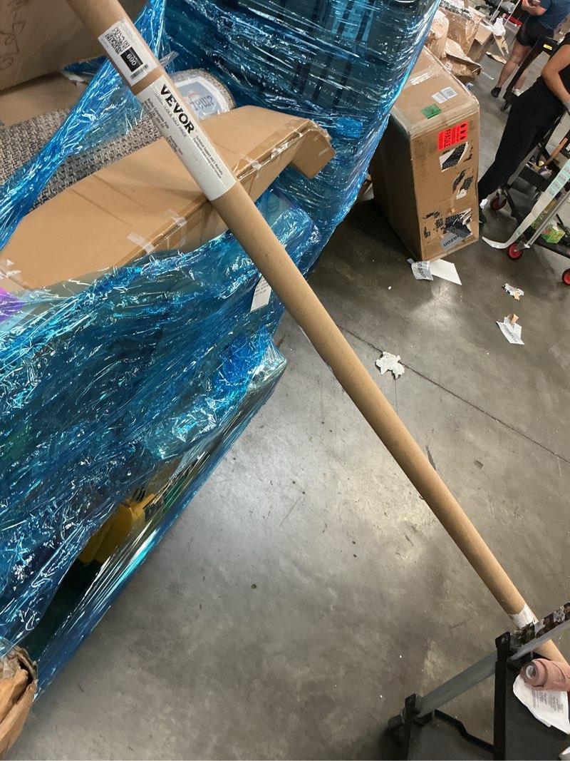 Condition photo showing As Is for vevor telescopic extension pole, 7-30 ft multi-purpose extension pole, sturdy aluminum alloy paint extendable pole with flip-lock design, telescopic pole for painting, dusting and cleaning