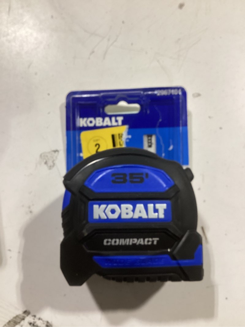 kobalt compact wide blade 35-ft tape measure