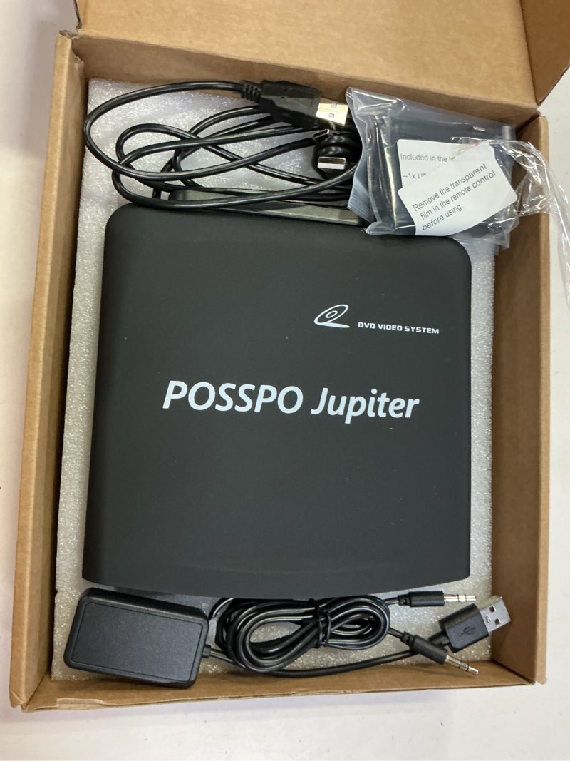 Condition photo showing Good Condition for jupiter usb cd player for car auto, portable external cd dvd player, usb plug & play (no decoder needed), aux uses decoder for louder clearer sound, anti-skip, seamless track playback, resume