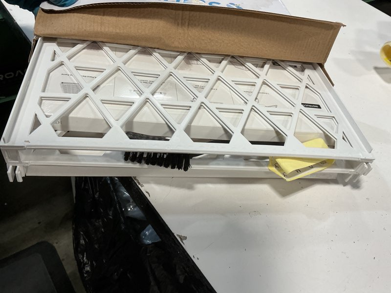 Condition photo showing Good Condition for Reusable 14x25x1 Air Filter (MERV 8), 1 Foldable Frame + 6 Refills (Not Individual Filters), Greener HVAC AC Furnace Air Filters MPR 700&FPR 5(Actual Size:13.75"x24.75"x0.75") 14x25x1 (MERV 8) 1 Frame & 6 Refills