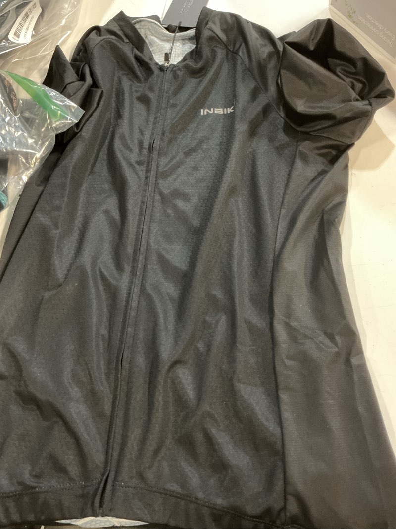 Condition photo showing Good Condition for INBIKE Mens Cycling Jersey 3 Rear Pockets Moisture Wicking Short Sleeve Quick Dry Reflective Biking Shirts Medium Black
