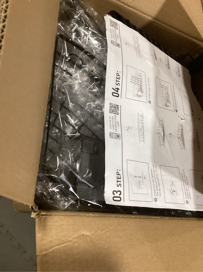 Condition photo showing Good Condition for Corner Shower Caddy Standing: 4-tier Rustproof Shower Organizer Shelf - Floor Shower Corner Shelf Rack Stand for Bathroom Black