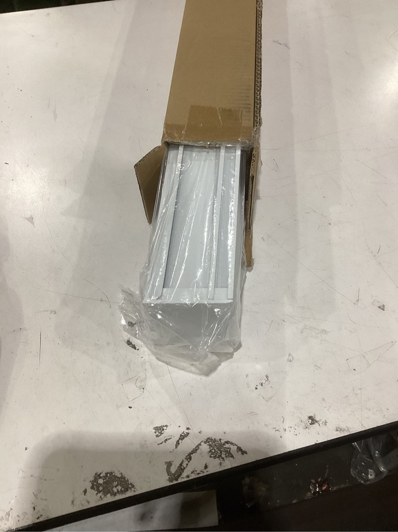 Condition photo showing Good Condition for persilux cordless blinds for windows natural woven fabric light filtering roller shades for windows (cream 32"w x 72"h), free-stop uv protection privacy window shades for home, office, patios, doors 32"w x 72"h cream (light filtering)