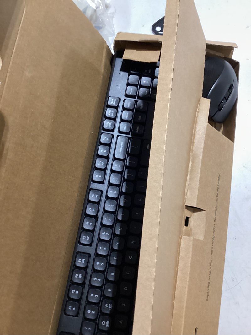 Condition photo showing Good Condition for seenda wireless bluetooth keyboard mouse combo, coe200 ergonomic keyboard with wrist rest, silent mouse, multi-device connection, full-size compatible for windows pc laptop mac macbook, black