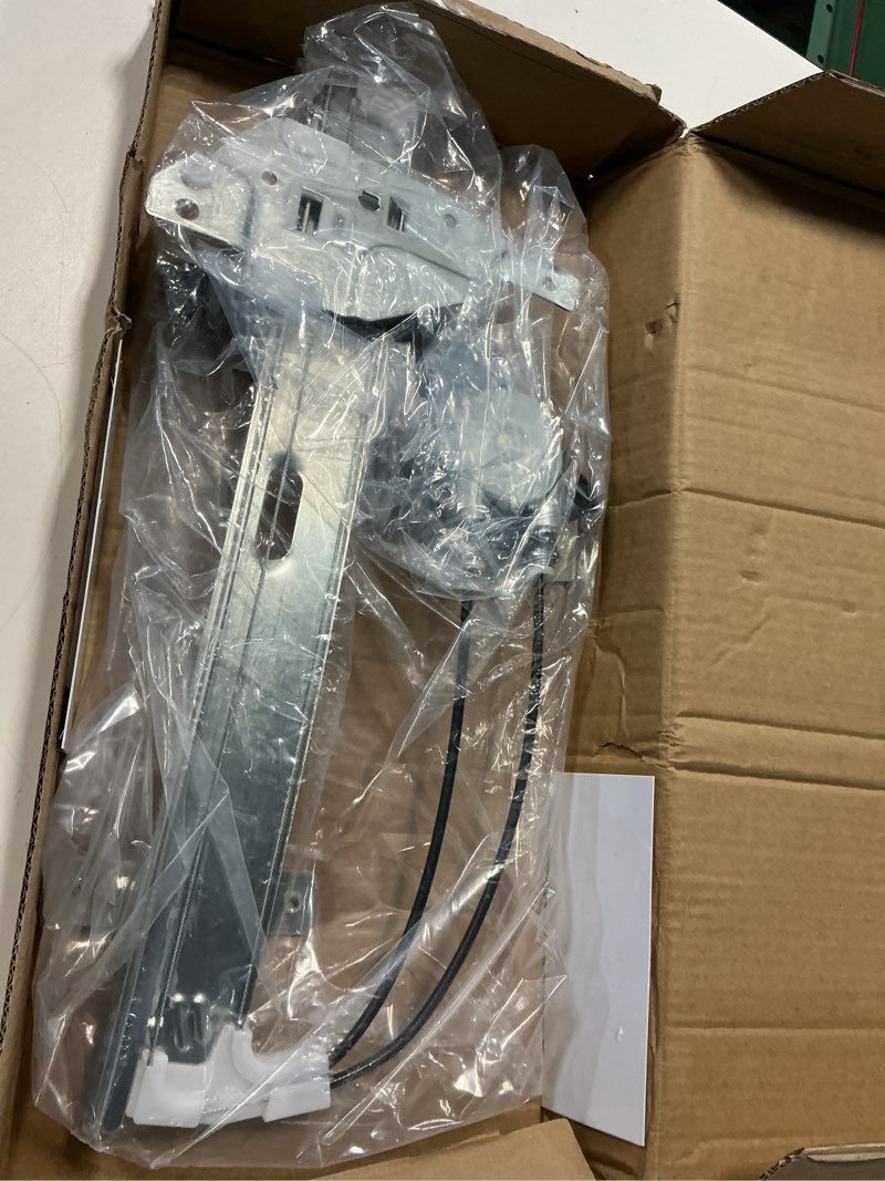 Condition photo showing Good Condition for rear driver side power window regulator with motor (2 pins) fit for 1997-2005 buick century 1997-2004 regal, 1998-2002 oldsmobile intrigue, 741-710 rear driver (lh)