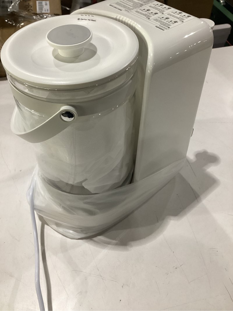 Condition photo showing Good Condition for **untested** instant warm water dispenser, water warmer for baby formula, adjustable temperature & volume, hot water dispenser for baby bottle with night light, detachable 3l glass water tank, 7x24h keep warm white