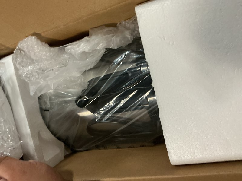 Condition photo showing Good Condition for qcen juicer machine, 800w centrifugal juicer extractor with wide mouth 3” feed chute for fruit vegetable, easy to clean, stainless steel, bpa-free (black) 800w black