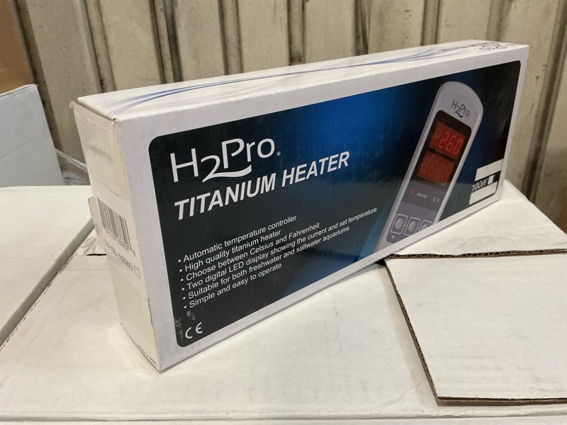 Condition photo showing New/Like New for H2Pro 100W Titanium Heater w/LED Display Controller