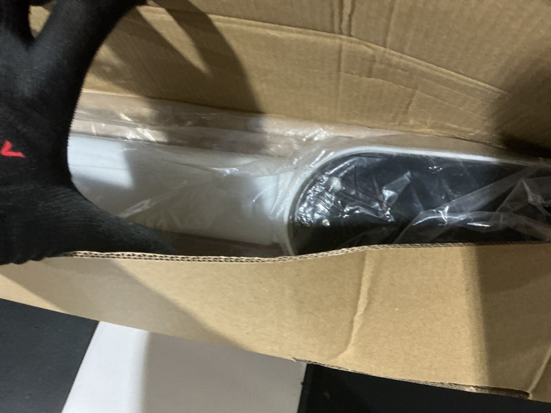 Condition photo showing Good Condition for 26.8 INCH Flip-Up Toilet Grab Bar, Wall-Mounted Safety Rail for Bathroom, Night Glow Strips on Both Sides, Folding Handrail for Elderly & Disabled 26.8 In without Support Leg