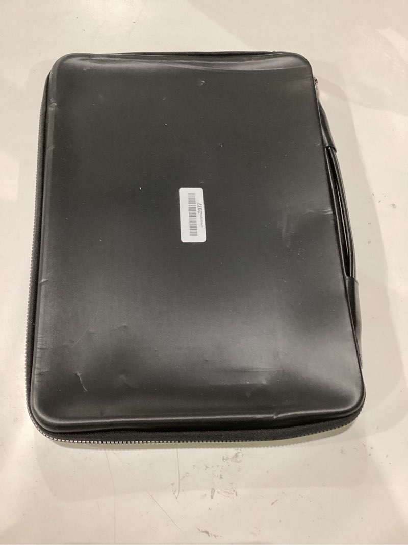 Condition photo showing As Is for domiso black laptop case