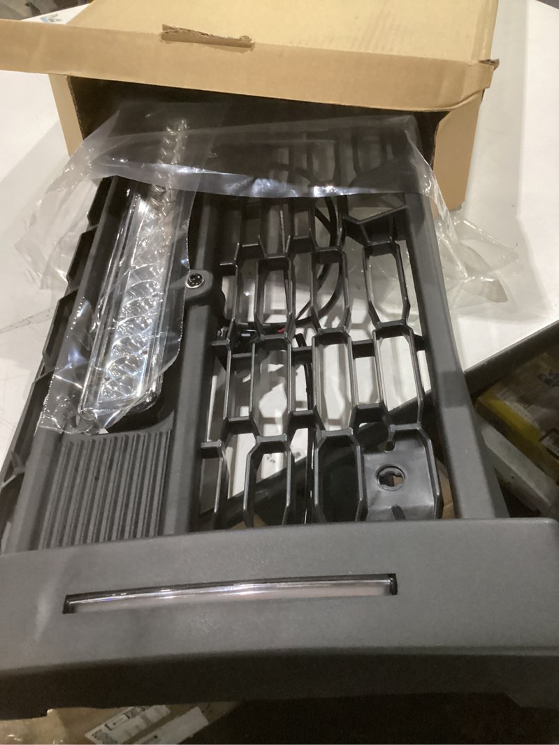 Condition photo showing New/Like New for Front Mesh Grille with Accent Light for Polaris Xpedition XP/ADV 2024+, Grill with Left Right LED DRL Light Bar and Turn Signals for Polaris Xpedition XP/XP 5/ADV/ADV 5 2024+ Accessories