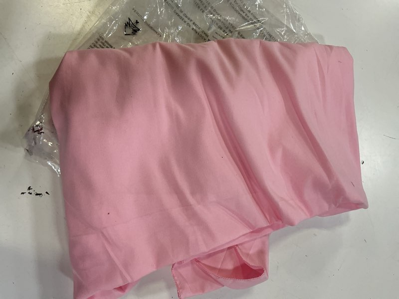 Condition photo showing Good Condition for 10x10ft pink backdrop curtains for wedding parties wrinkle free pink curtains photo backdrop drapes for photography birthday baby shower soft fabric party backgournd for photoshoot 5x10ft, 1  panels w5 x h10'( 1  panels) pink