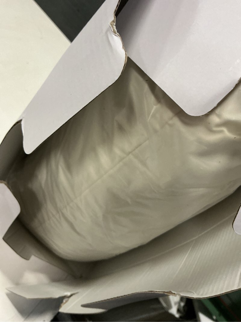 Condition photo showing Good Condition for LOFE Organic Buckwheat Pillow for Sleeping with Organic Cotton Pillowcase - 20''x26'' Adjustable Pillow, Breathable for Cool Sleep, Cervical Support for Back and Side Sleeper(Tartary Buckwheat Hulls) 20x26 Off White(pure)
