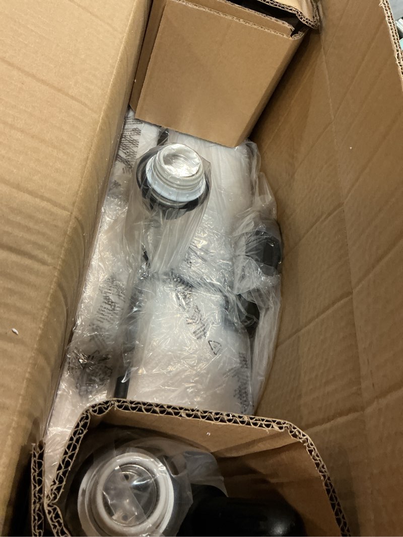 Condition photo showing Good Condition for 25" Farmhouse Bathroom Vanity Light Fixtures, 3-Light Bathroom Light Fixtures Over Mirror, Rustic Sconces Wall Lighting with Metal Lampshade for Bathroom,BD017-3-BK