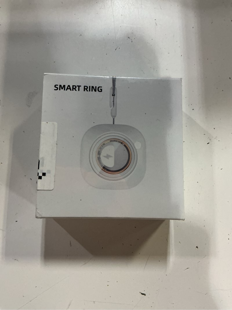 Condition photo showing New/Like New for smart health rings for women men, fitness tracker with heart rate, blood oxygen, hrv, sleep tracker, step tracker, no subscription fee, ip68 waterproof smart ring for iphone & android(black7)