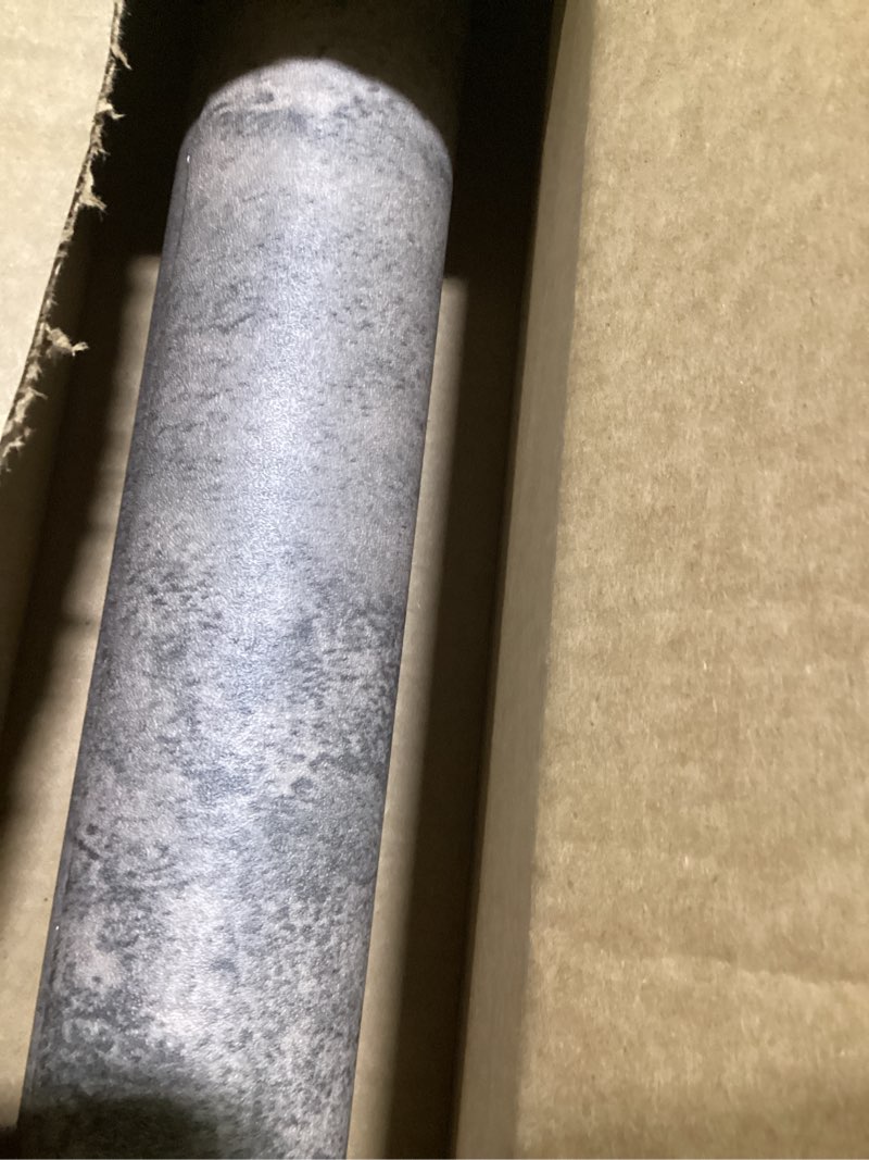 Condition photo showing Good Condition for jsevem 24"×354" extra thick light brown grey concrete wallpaper peel and stick industrial taupe conc
