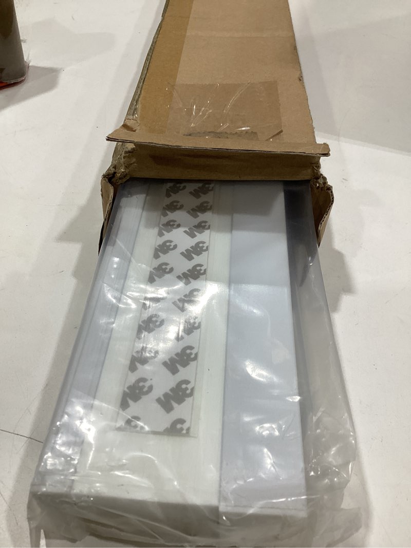 Condition photo showing Good Condition for lazblinds no tools no drill cordless cellular shades, light filtering honeycomb shades pleated blinds for window size 28" w x 72" h, cream light filtering - cream 28" w x 72" h