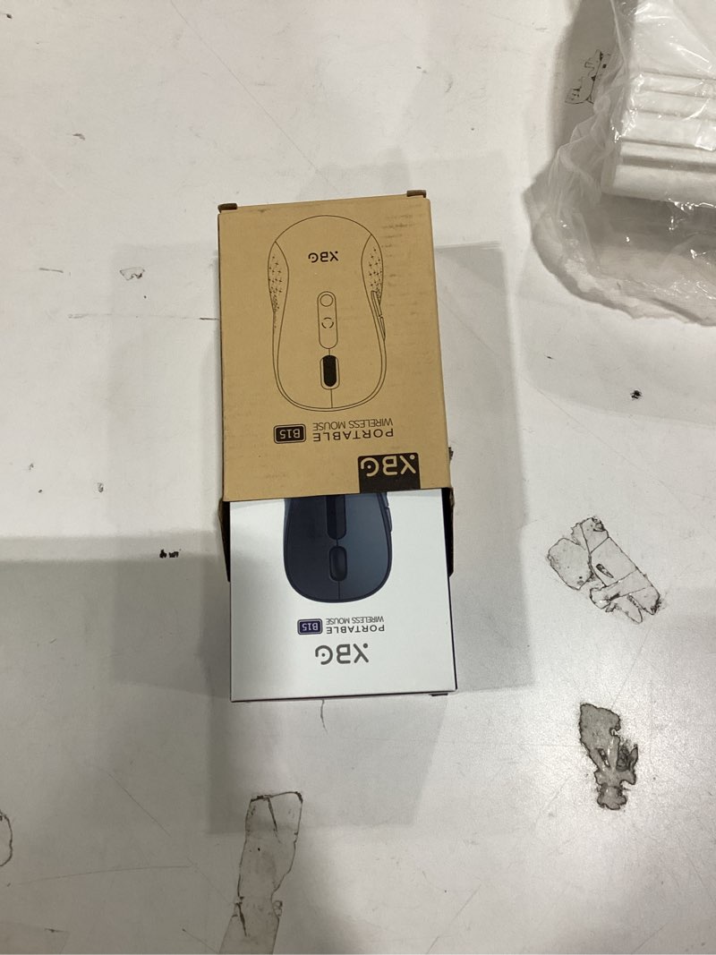 Condition photo showing New/Like New for XBG B15pro Wireless Bluetooth Mouse, Bluetooth 5.0/4.0 & 2.4G Tri-Mode, Type-C Rechargeable with LED