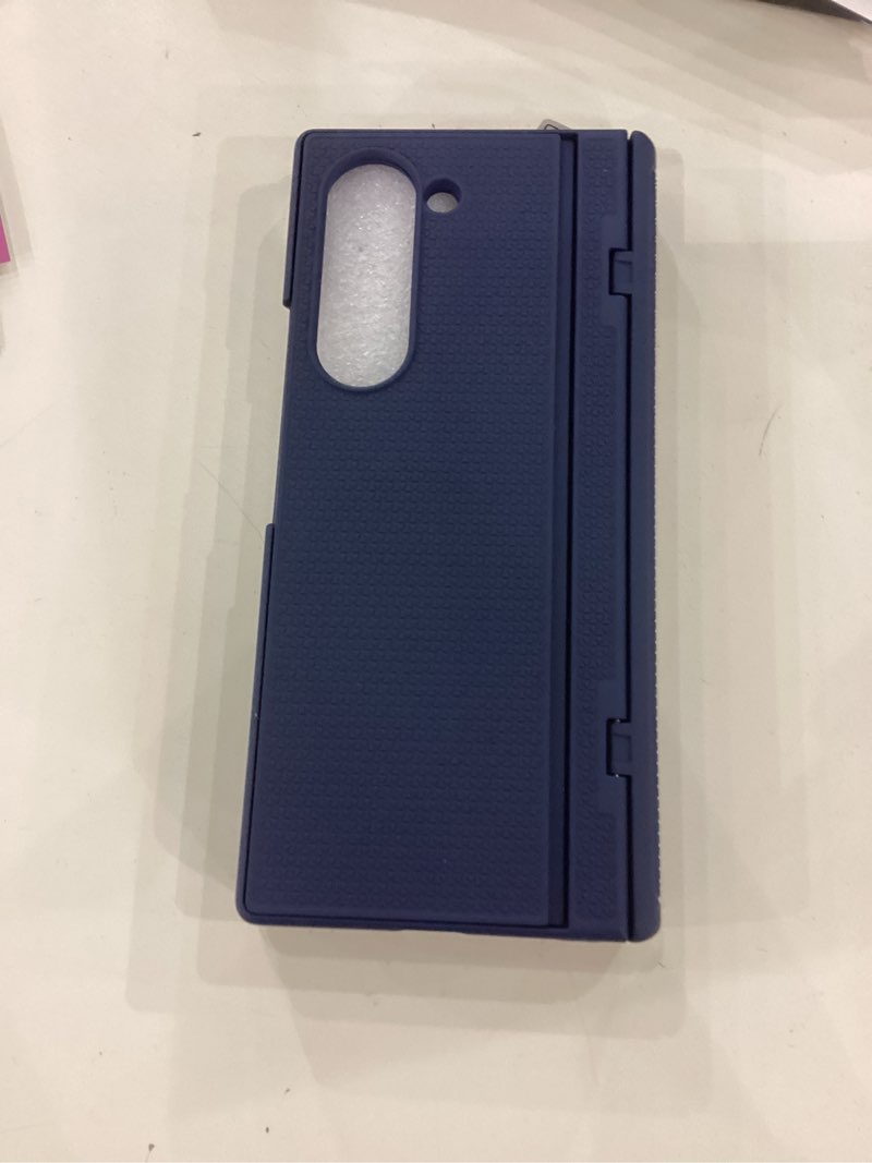 BXYJY for Samsung Galaxy Z Fold 6 Case, Front Screen Protector & Hinge Protection, Slim Fit with Kic