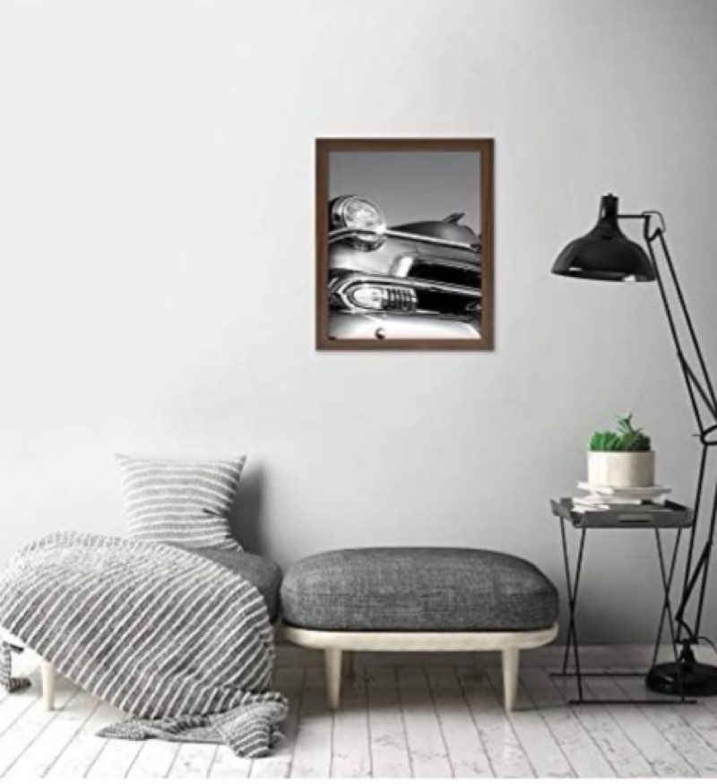 Mohogany wide picture frame 