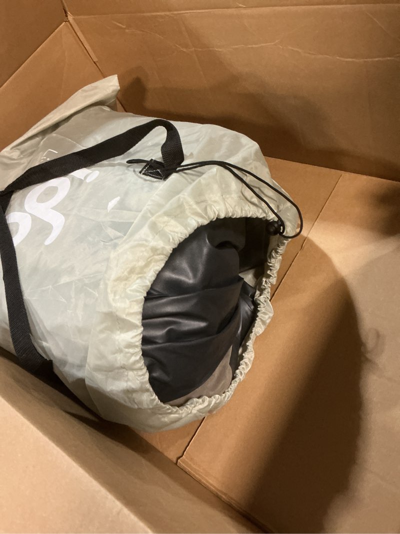 Condition photo showing Good Condition for iDOO Air Mattress Full with Built in Pump, 18" Raised Comfort Blow up Mattress, Inflatable Mattress for Guests & Home, Air Bed, colchon inflable, Upgraded Four Chamber Technical Airbed Grey Full