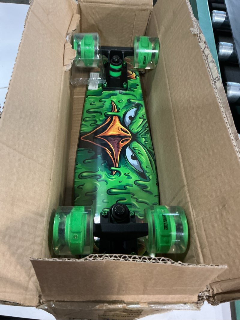 Condition photo showing Good Condition for Tony Hawk 22" Complete Cruiser Skateboard, 9-ply Maple Deck Skateboard for Cruising, Carving, Tricks and Downhill, Slime