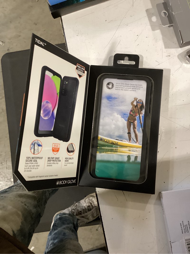 Condition photo showing New/Like New for body glove waterproof tidal phone case for samsung galaxy a17 5g - black/clear
