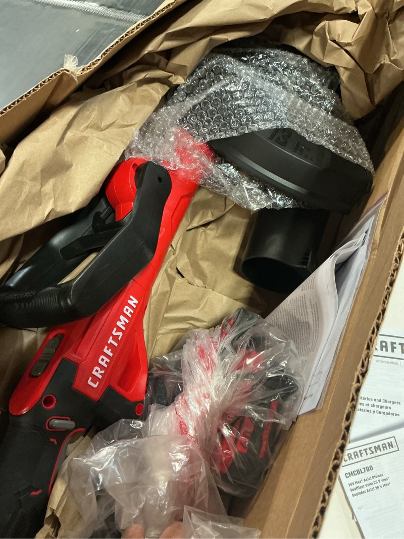 Condition photo showing Good Condition for CRAFTSMAN V20 20-volt Max Cordless Battery String Trimmer and Leaf Blower Combo Kit 2 Ah (Battery and Charger Included)