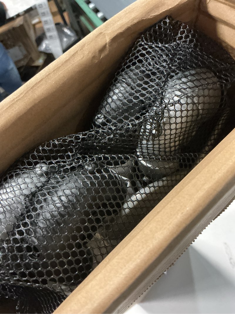 Condition photo showing New/Like New for Franklin Sports NHL Mini Hockey Goal Set of 2 - Black/White, Red Black Goal Set