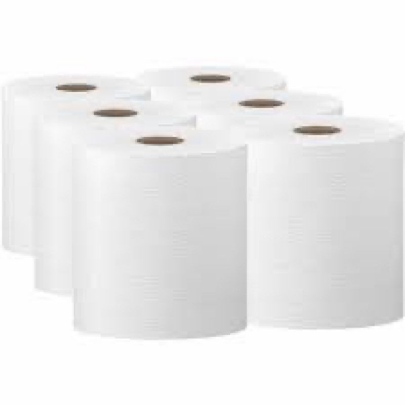 Hard roll towels 6 rolls