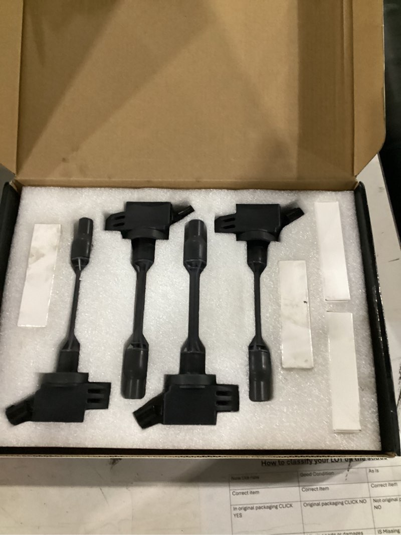 Condition photo showing Good Condition for eccpp uf848 & 96210 ignition coil pack & iridium spark plugs set of 4 | coils packs for toyota camry 2018-2020 2.5l|rav4 2019-2020 2.5l|for corolla 2020 1.8l|90919-02276 uf848