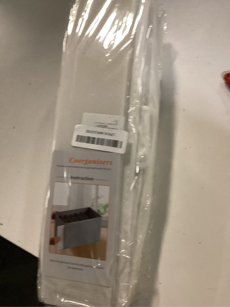 Coorganisers 4 Packs T-shirt Drawer Organizers for Clothing,10 Grids Compartment Wardrobe Storage Bo