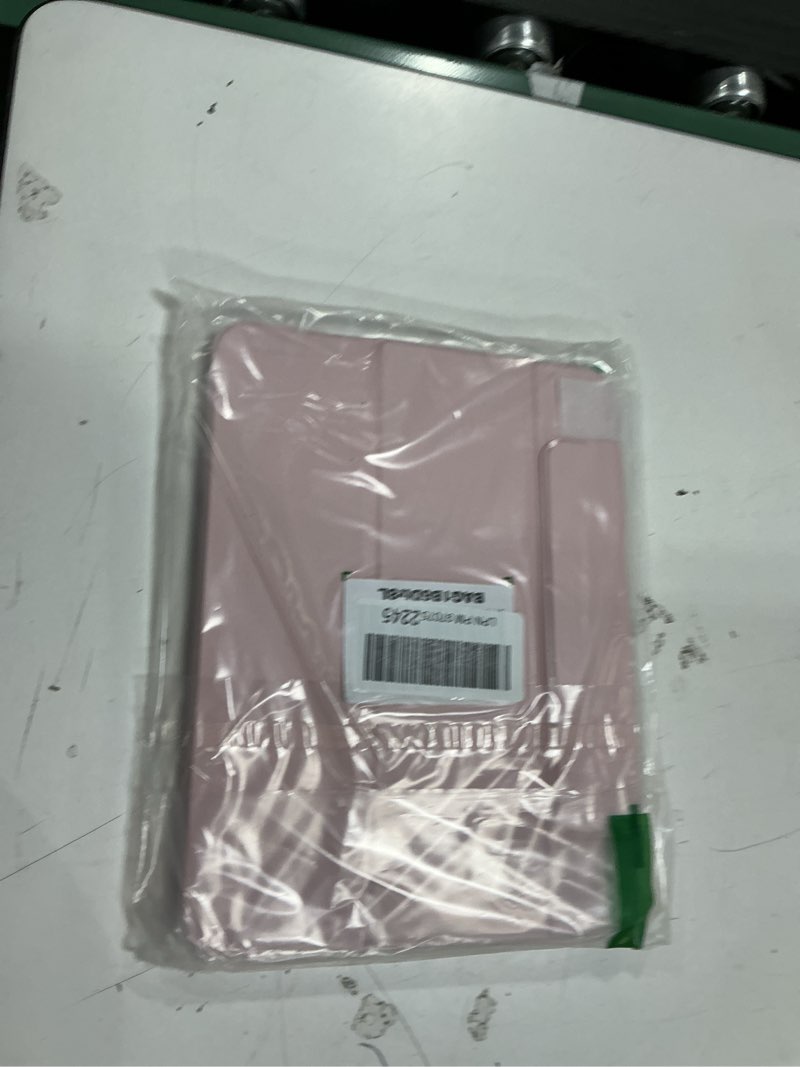 Condition photo showing Good Condition for Case for iPad Pro 11 inch M5/M4 (2025/2024, 6th/5th Generation), Removable and Detachable Magnetic Cover with Pencil Holder, Vertical Adjustable Stand, Tri-Fold Multi-Angle, Pink